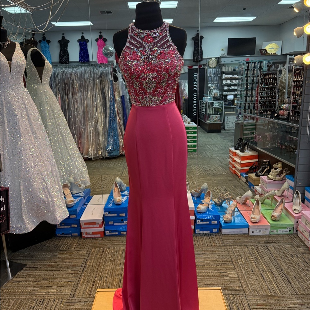 STUDIO 17 SZ-2 12656 CORAL PROM/FORMAL/PAGENT DRESS
